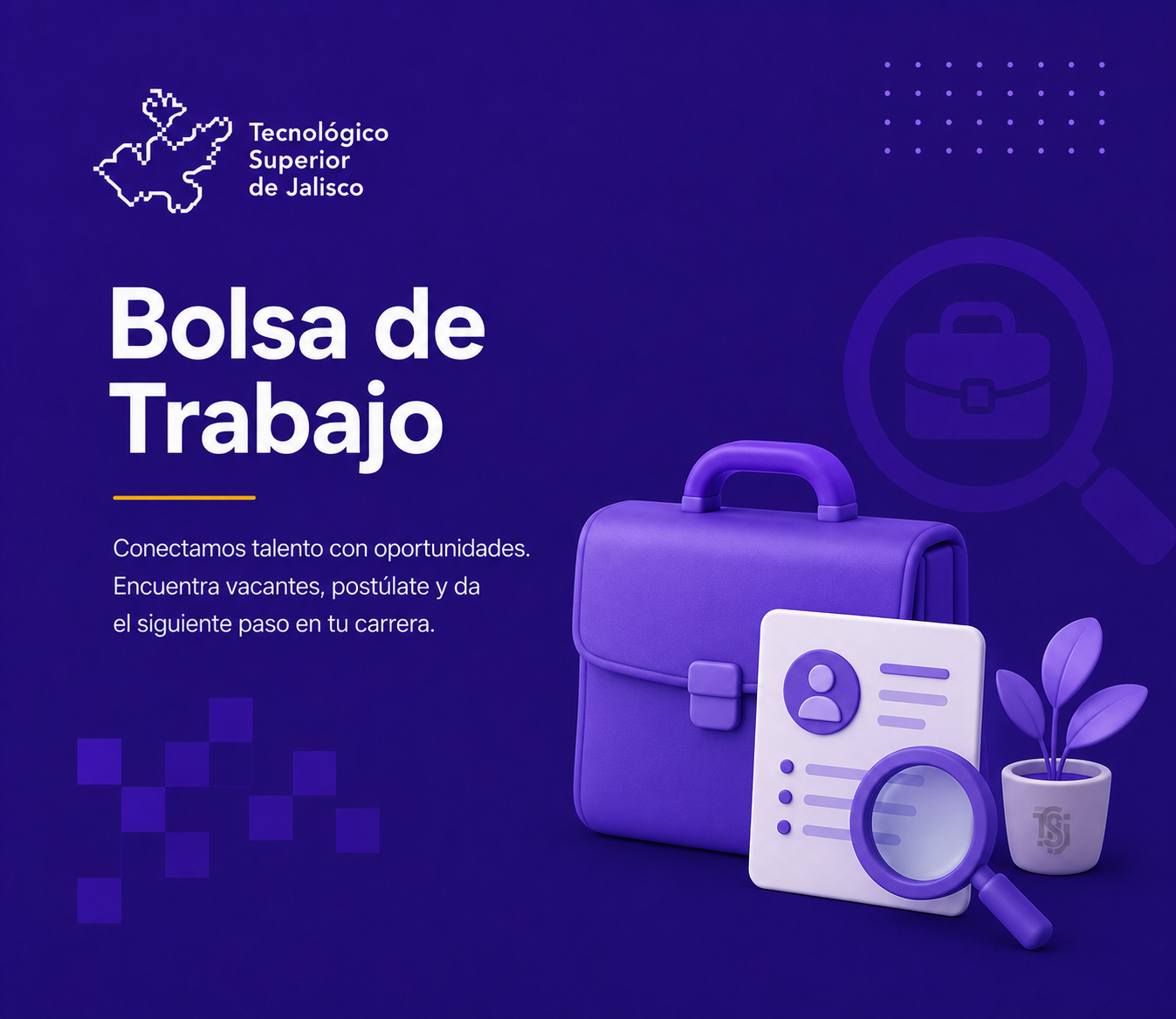 Ilustración de Bolsa de Trabajo TSJ